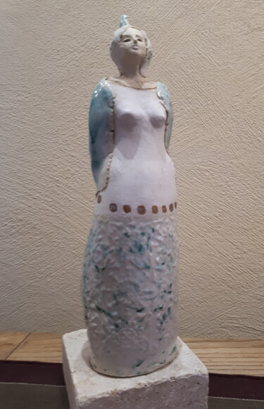 Girl (White with Bird)